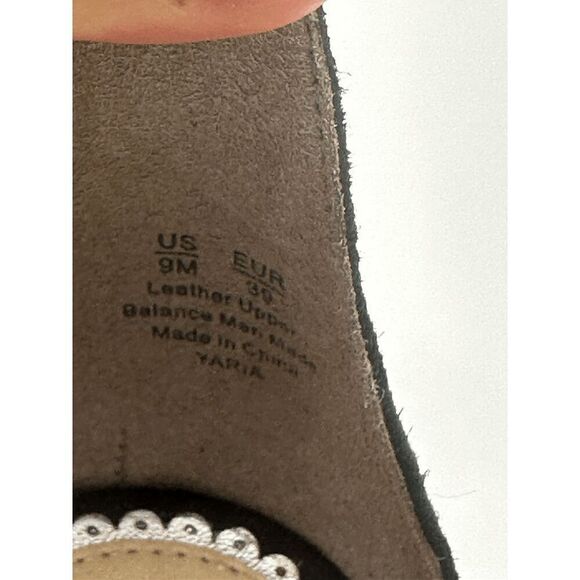 Sam Edelman Women Sandals W Strap Block Heels Beaded Accent Sz 9 Black MSRP 130 - Picture 5 of 9